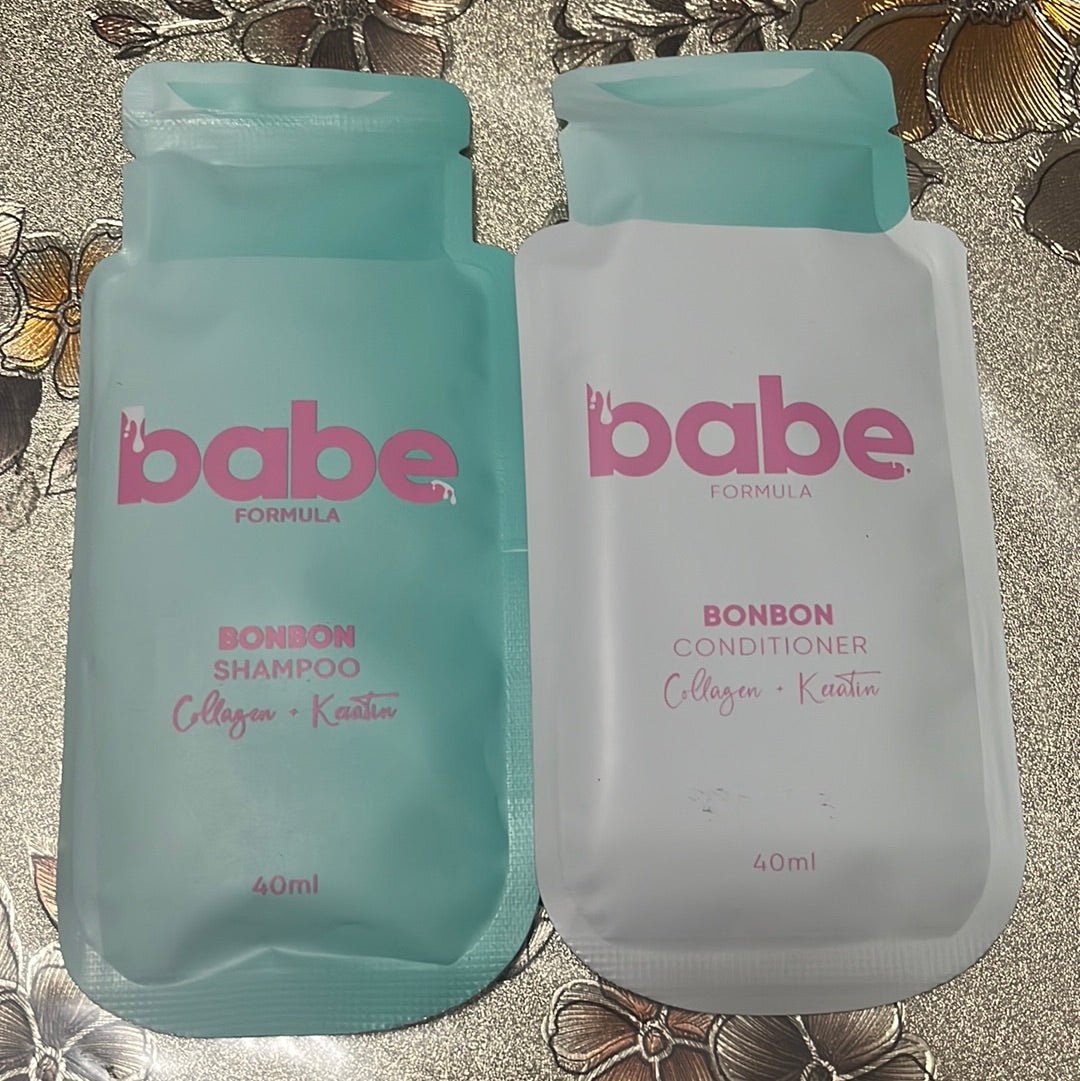 Babe Formula Shampoo and Conditioner Collagen + Keratin