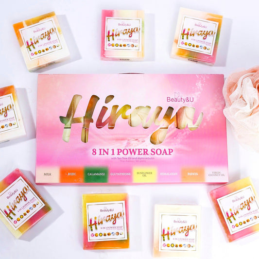 Beauty & U Hiraya Soap 8pc Set